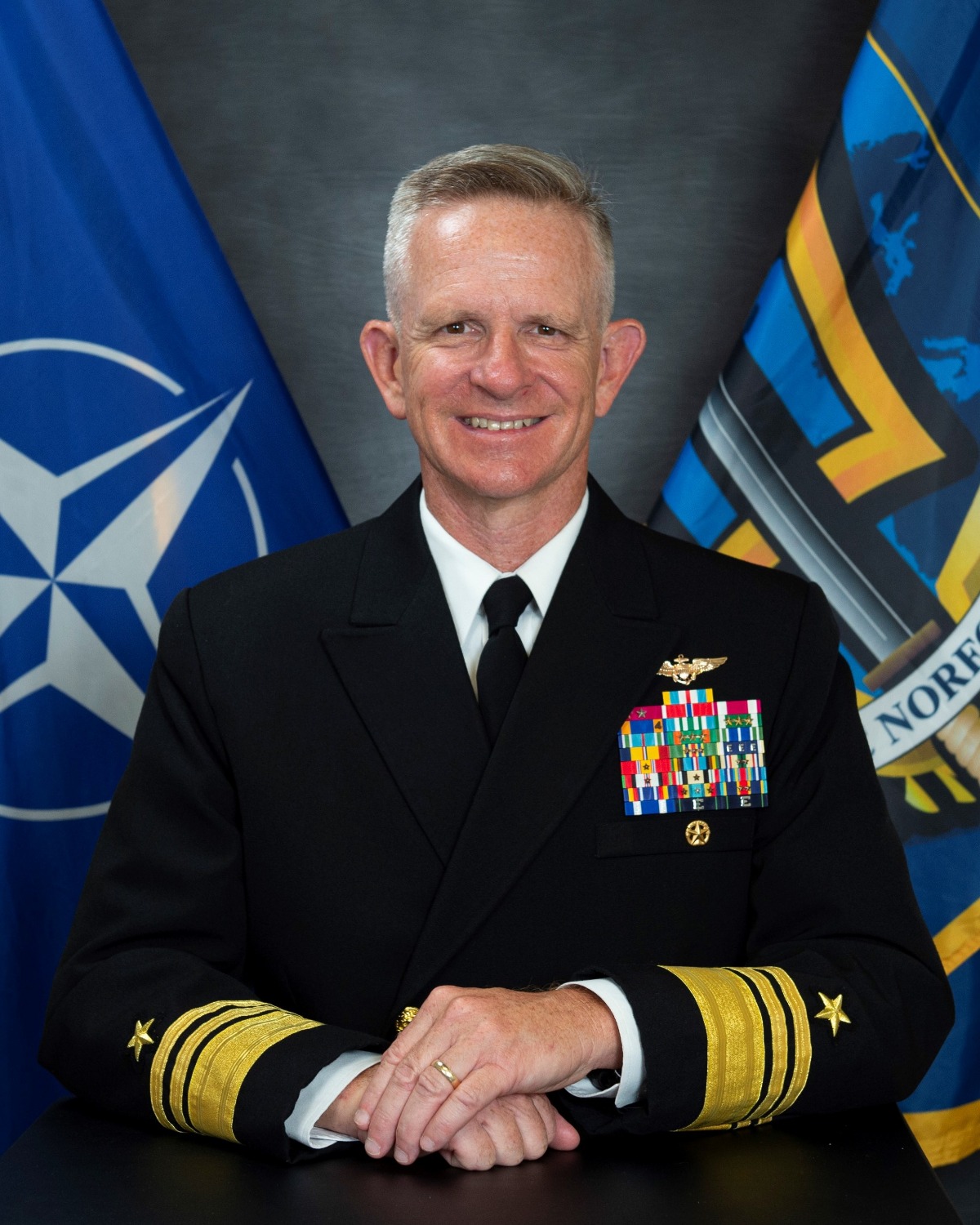 Vice Admiral Daniel Dwyer, U.S. Navy Commander, Joint Force Command Norfolk